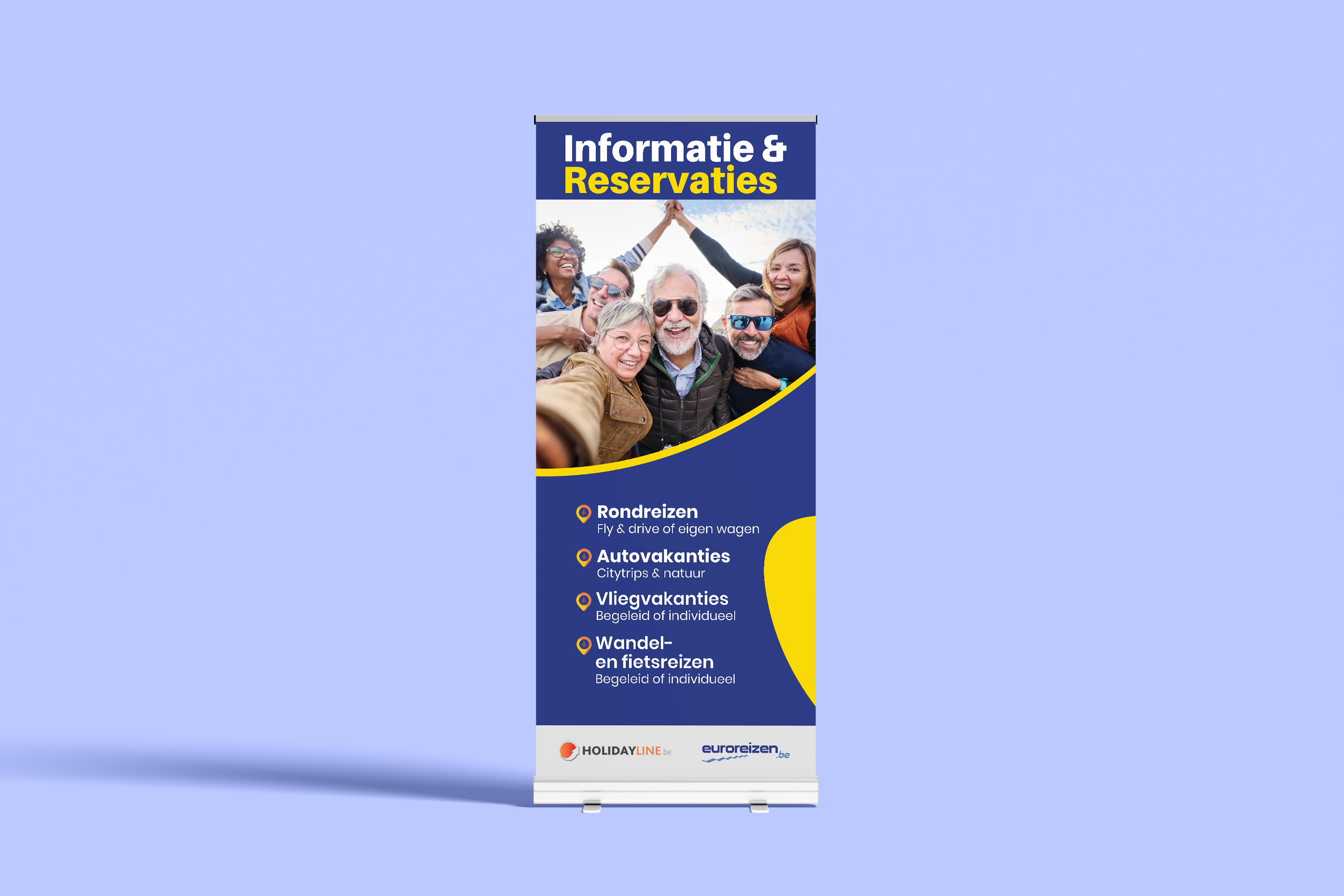 Holiday Travel – Roll-Up Banner Design