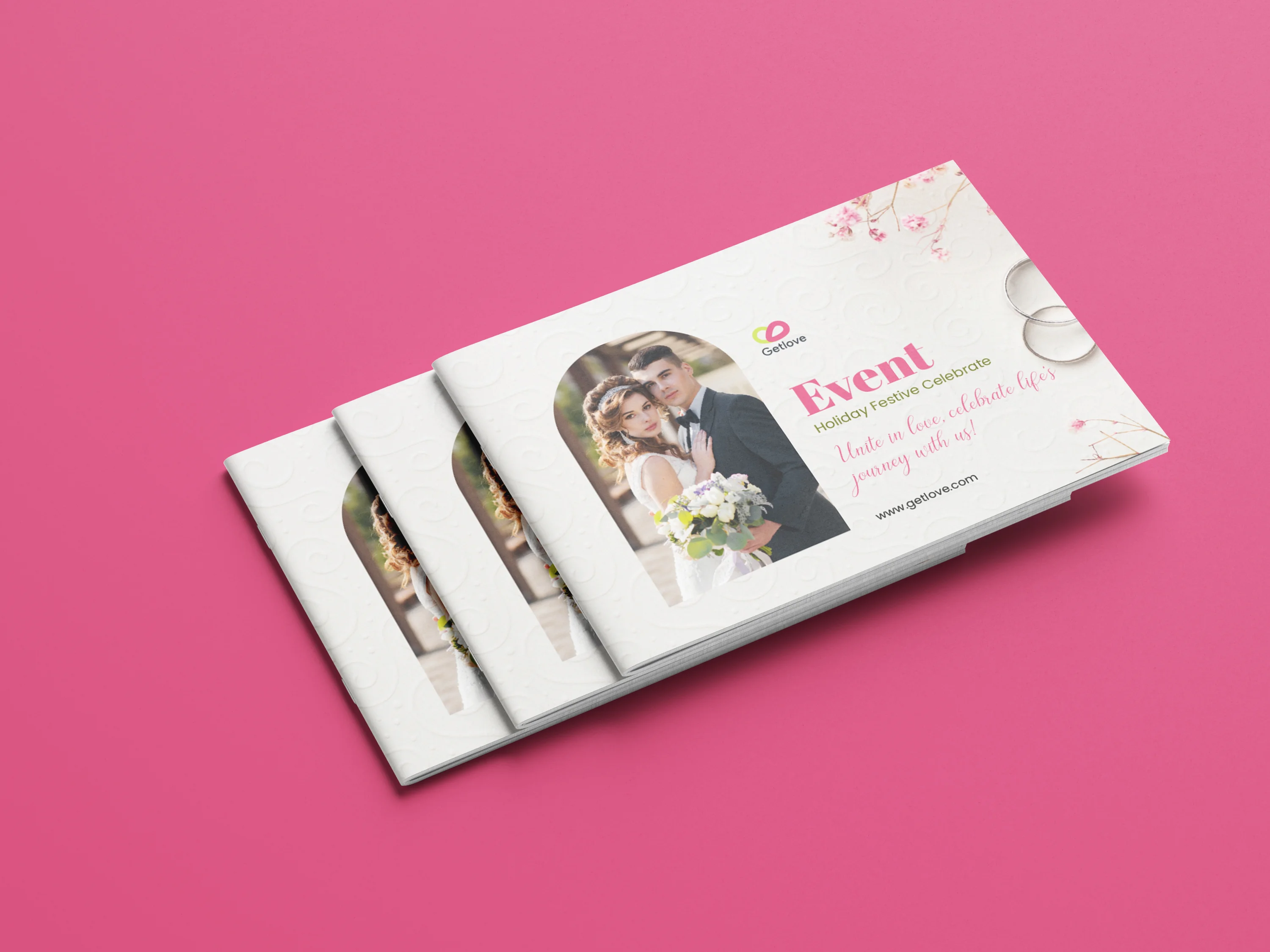Getlove – Wedding Event Catalogue Design