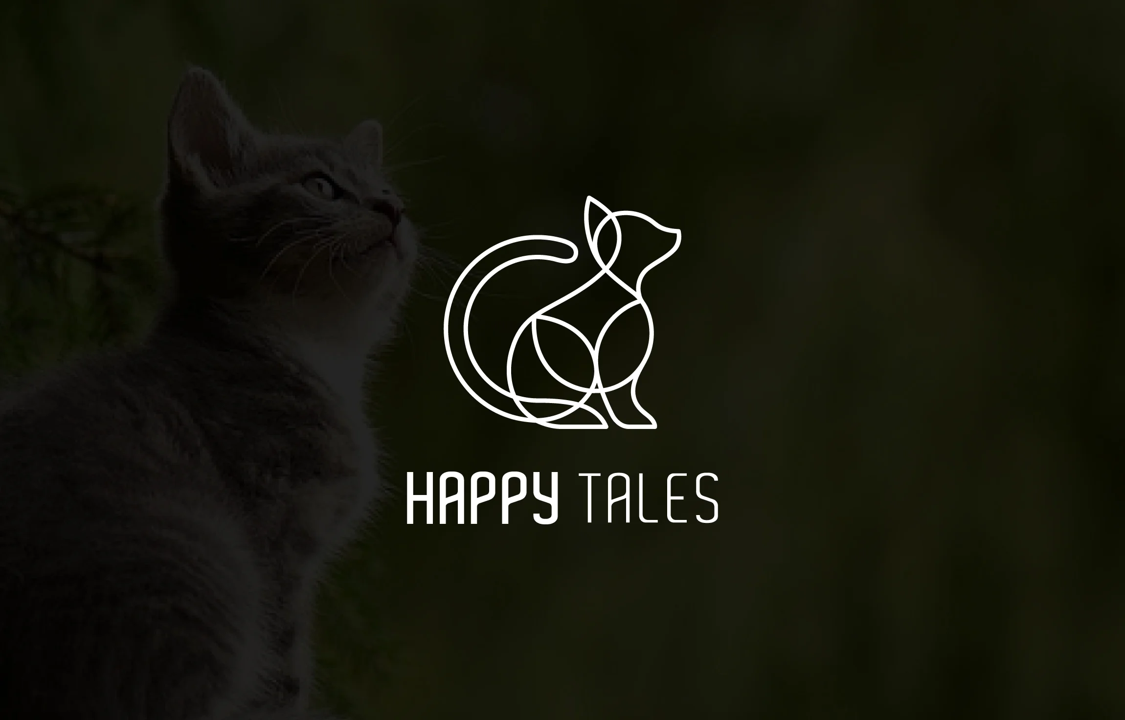 Happy-Tales – Animal Brand Logo Design