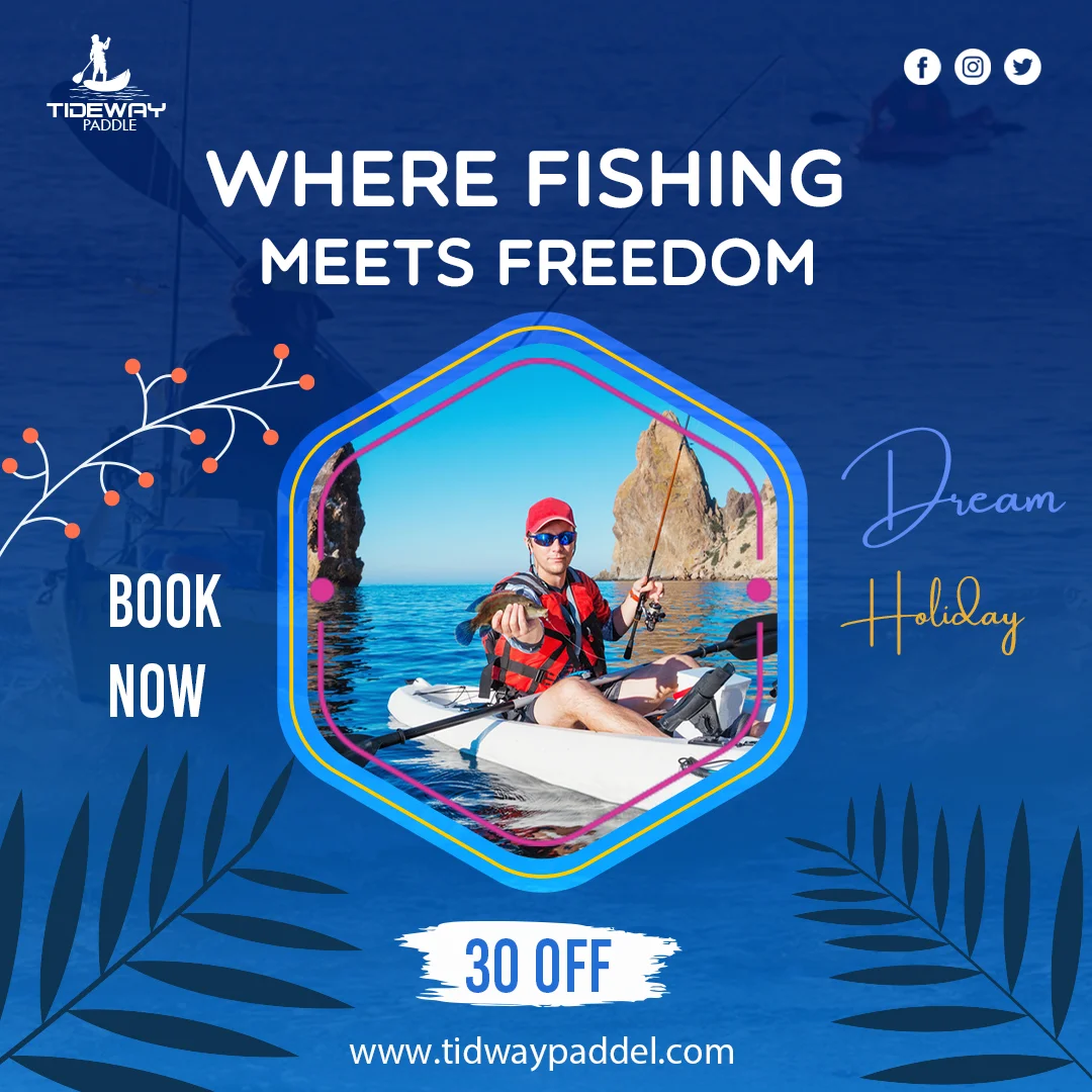 Tideway Paddle – Adventure Activities Social Media Design