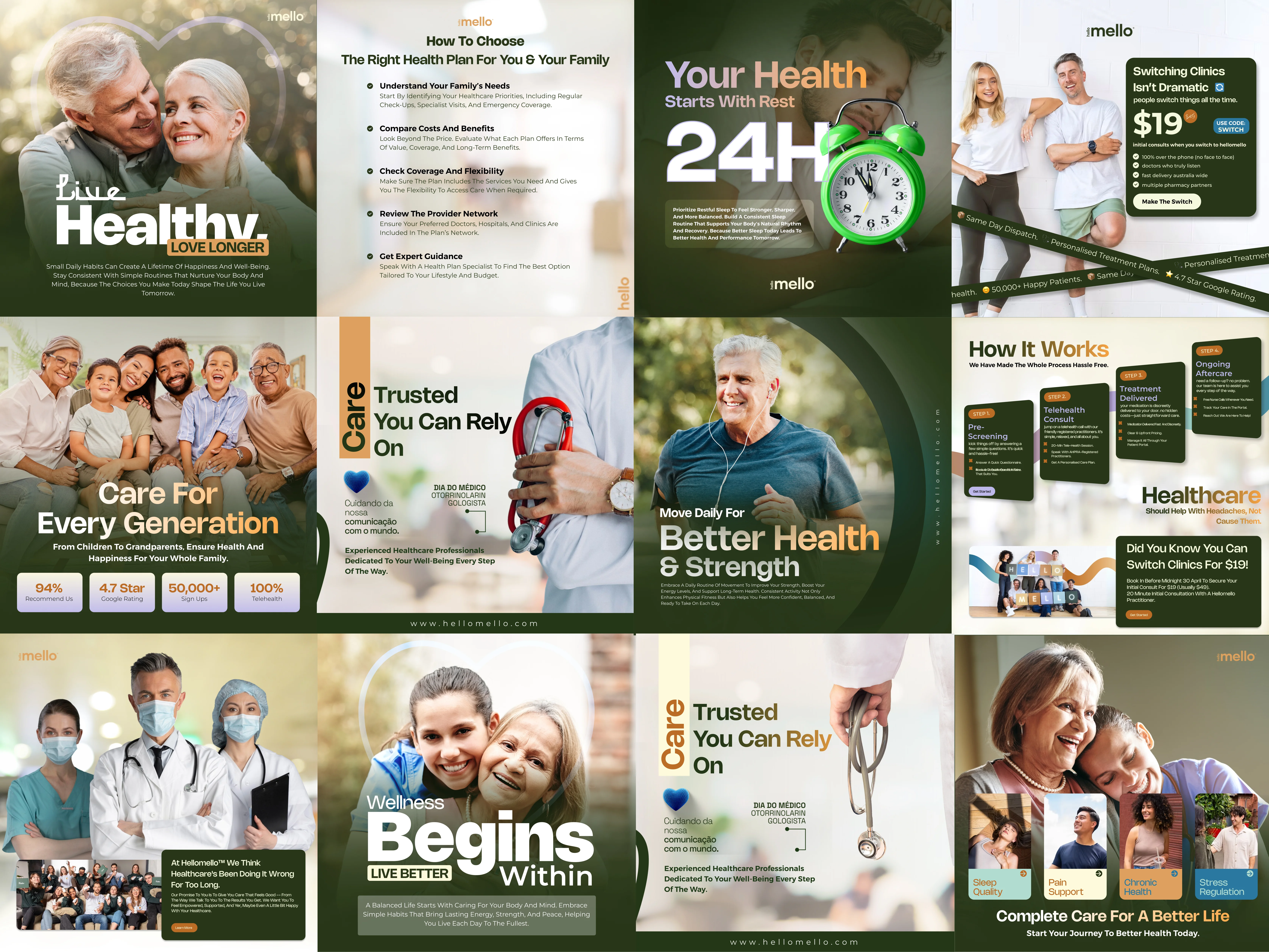 Healthcare Social Media Design